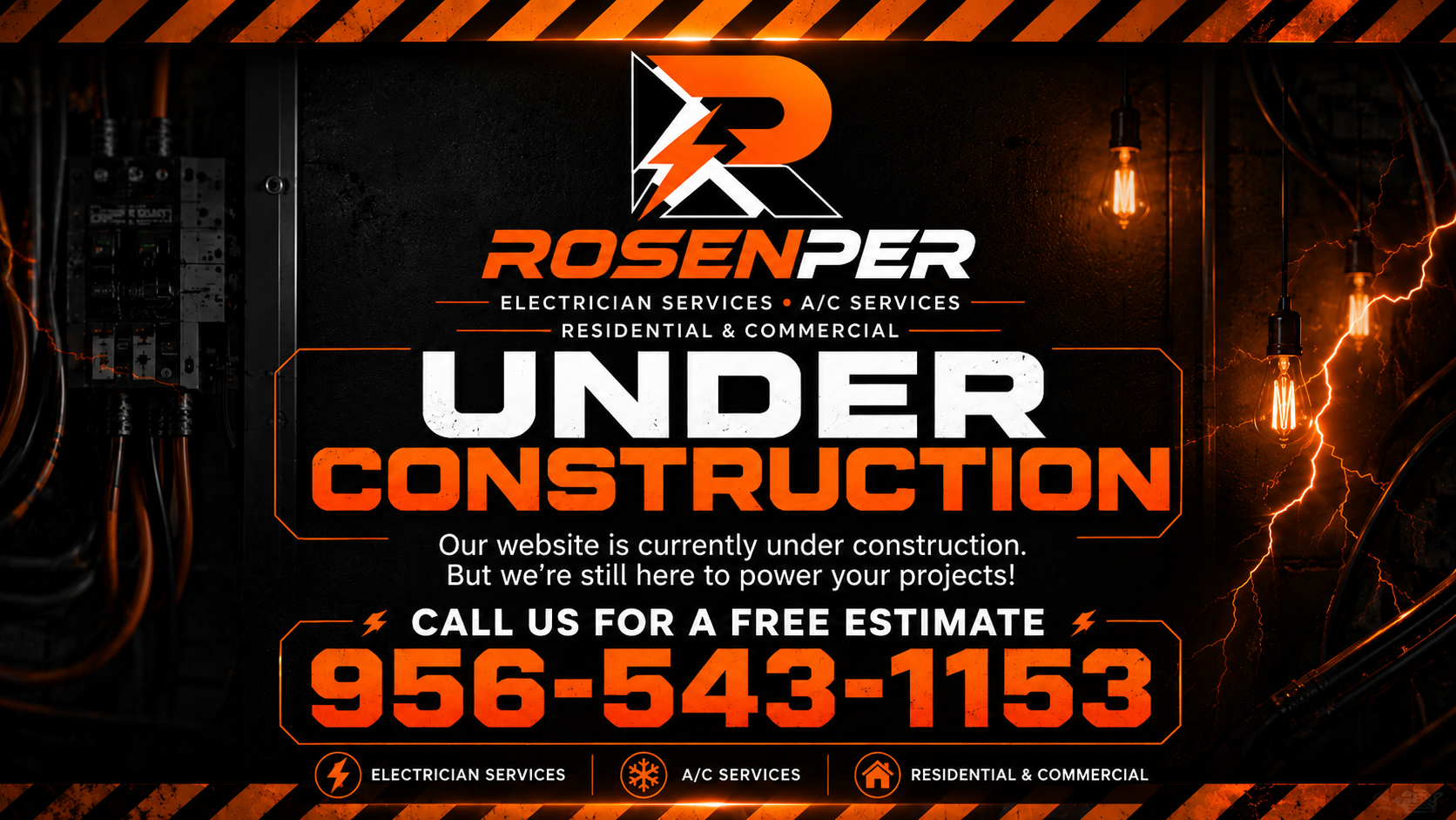 ROSENPER - Electrician and AC Services in McAllen, Edinburg, Pharr, Mission, Weslaco, Harlingen Texas